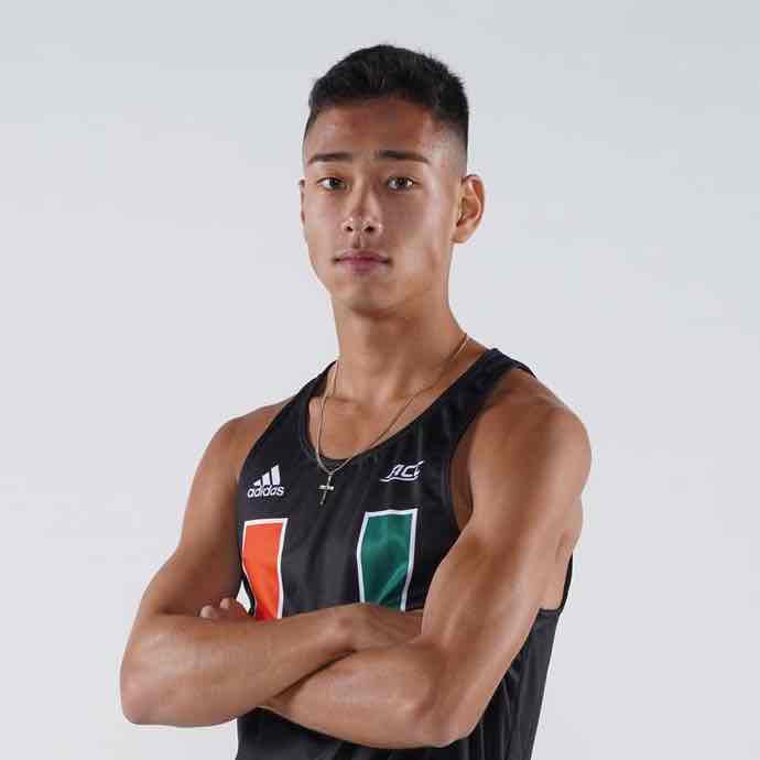 Nico Valentine athlete profile head shot